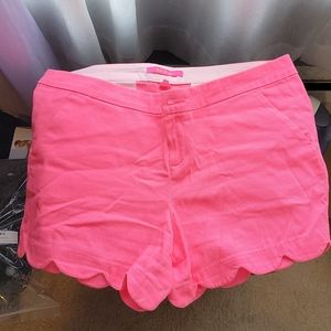 Lilly Pulitzer Hot pink Buttercup Shorts 5" inseam